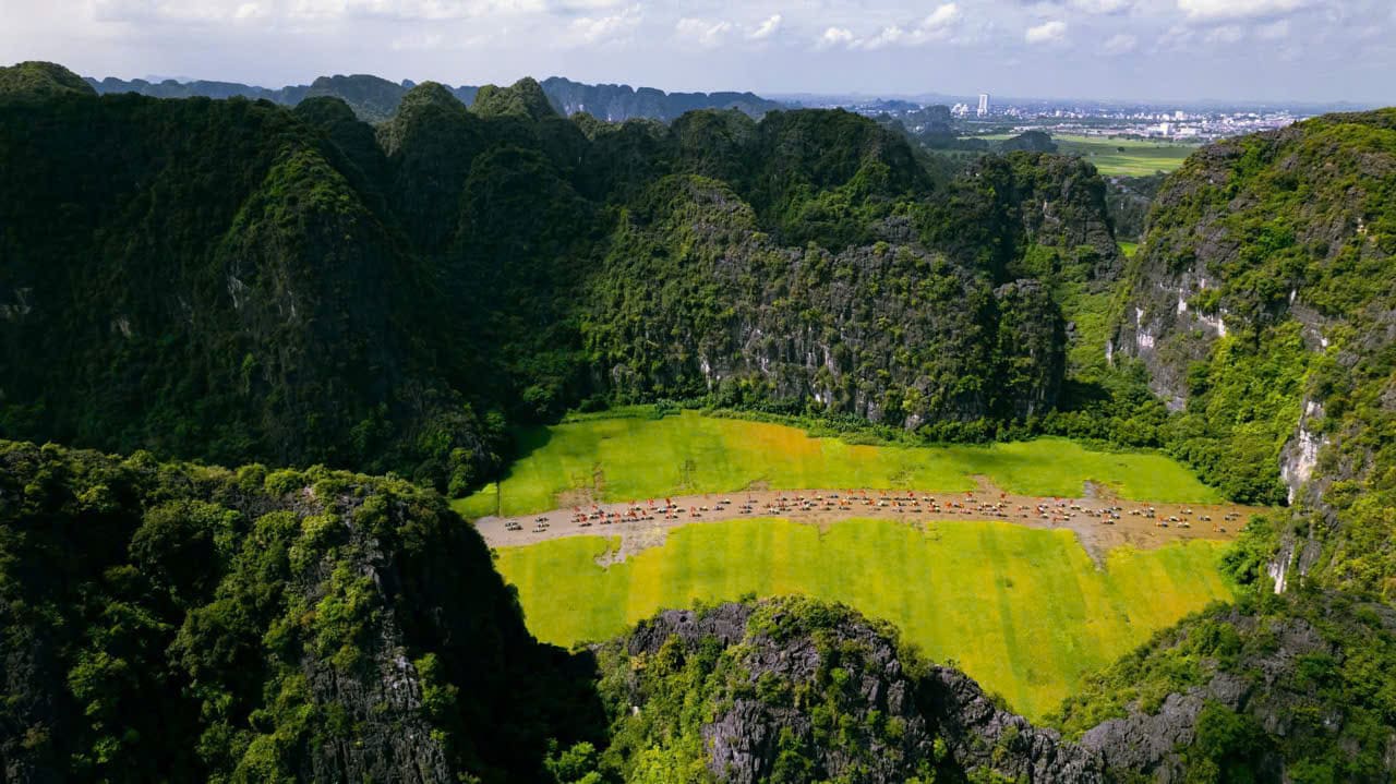 Tuần Du lịch Ninh Bình 2025: "Sắc vàng Tam Cốc – Tràng An" thu hút hơn 485.000 lượt du khách